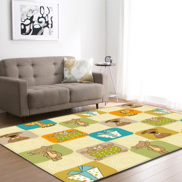 European style living room, carpet, bedroom, restaurant, map, table size, logo, packaging, customizable