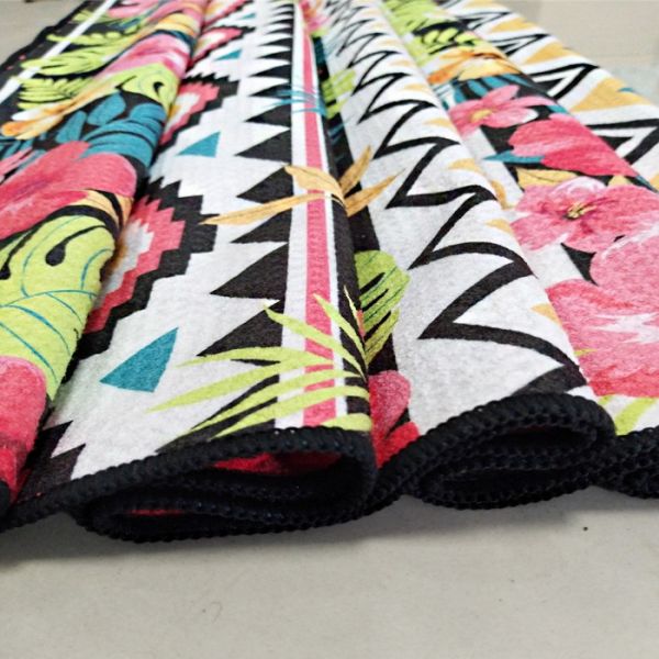 O Gym Rápido-seco impresso Digitas feito sob encomenda da aptidão ostenta a toalha de Microfiber