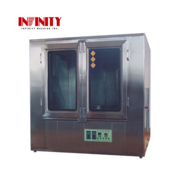 Câmara de ensaio de chuva de aço inoxidável IPX3 IPX4 Para laboratório 600mm ¢ 1200mm ¢ 0.4mm AC220V 50Hz 5A
