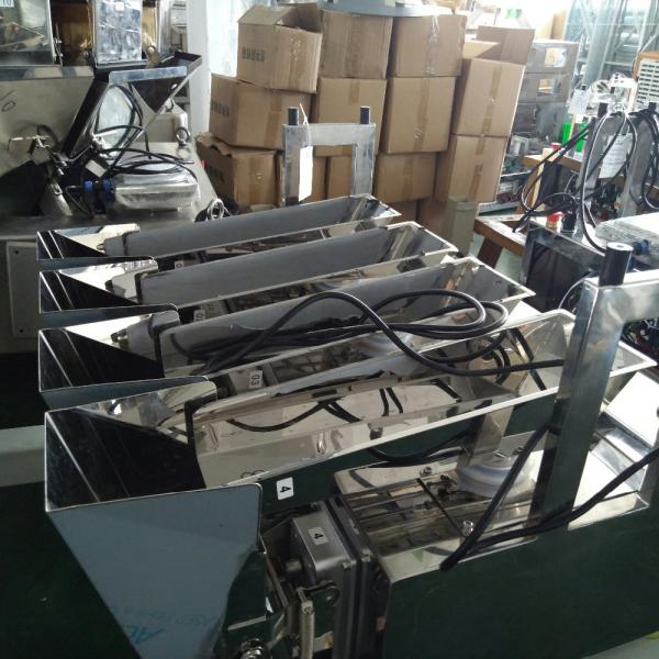 2/4 Heads Linear Weigher Packing Machine for Grain Nut Coffee Bean