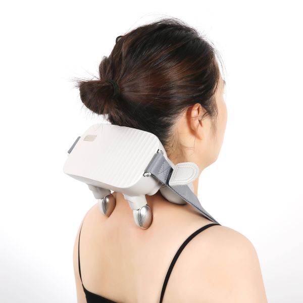 Customer's Logo 3D Shoulder Neck Massager with Heat Electric Kneading Functionality