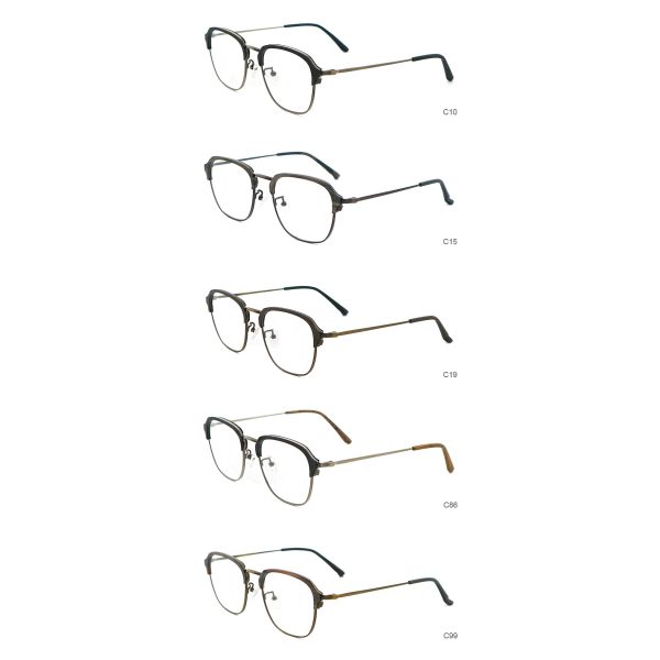 Полигоны Деревянные ацетатные оптические рамы для мужчин и женщин MR 8120