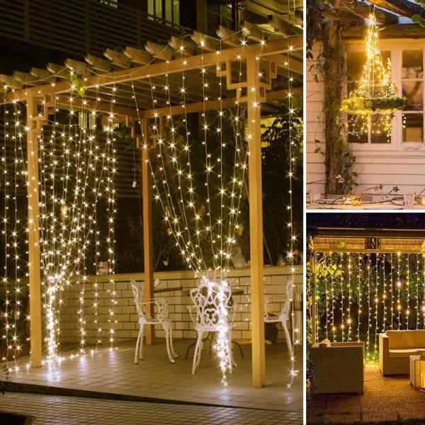 Outdoor indoor LED Icicle light chain christmas light IP44 waterproof