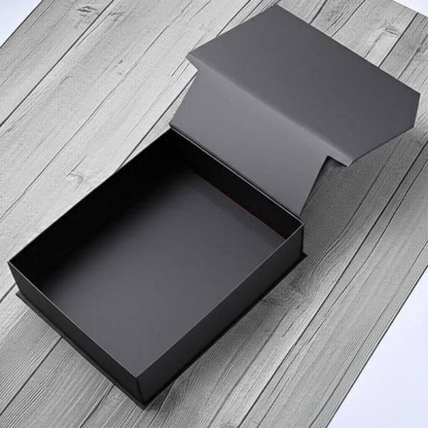 Matte Surface Foldable Gift Box with Glossy Surface and Eco-friendly Material