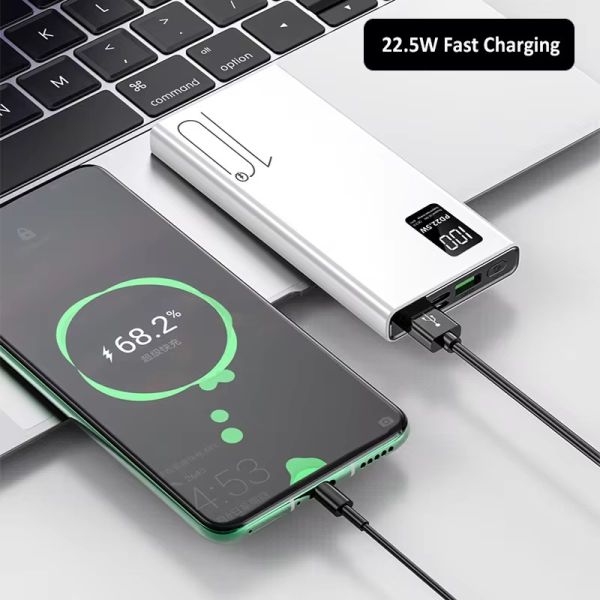 22.5W Type C Output Super Fast Charging Powerbank PD20W 10000mAh Power Bank