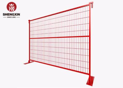 3.0mm 2.4m Portable Temporary Fence Construction Canada Event Crowd Safety Hoarding Barrier