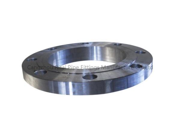 DIN Slip On Carbon Steel Pipe Flange Flat Face Forged PN16 8 Holes DIN PLFF
