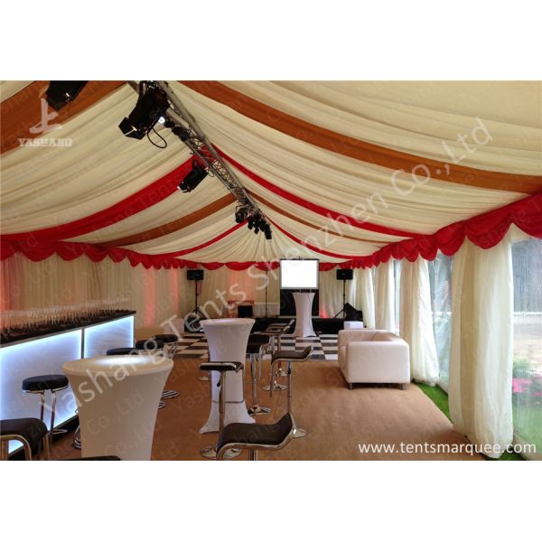 Custmized Outdoor Tents Marquee Luxury Decoration for Wedding Parties