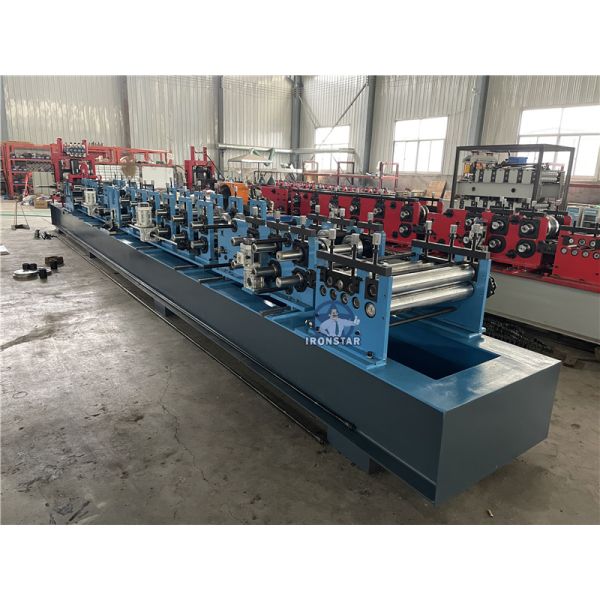 “Full Automatic CZ Channel Roll Forming Machine C Z Purlin Making Machine Adjustable Size ”