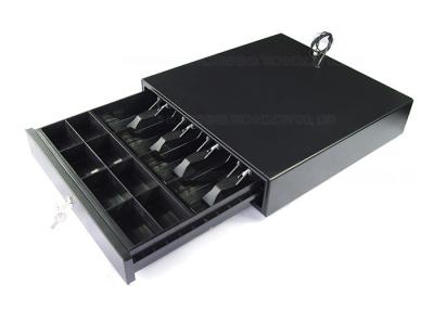 Computer White Money Cash Register Drawer POS 400F Jack2.5 Receipt Printer Interface 5.1 Kgs