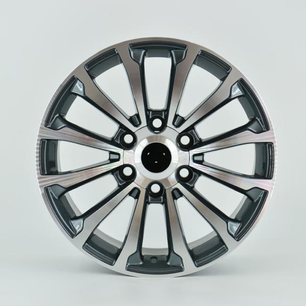 Machined Replica 6x139.7 Black Wheels Toyota 18 Inch Rims OEM 60.1