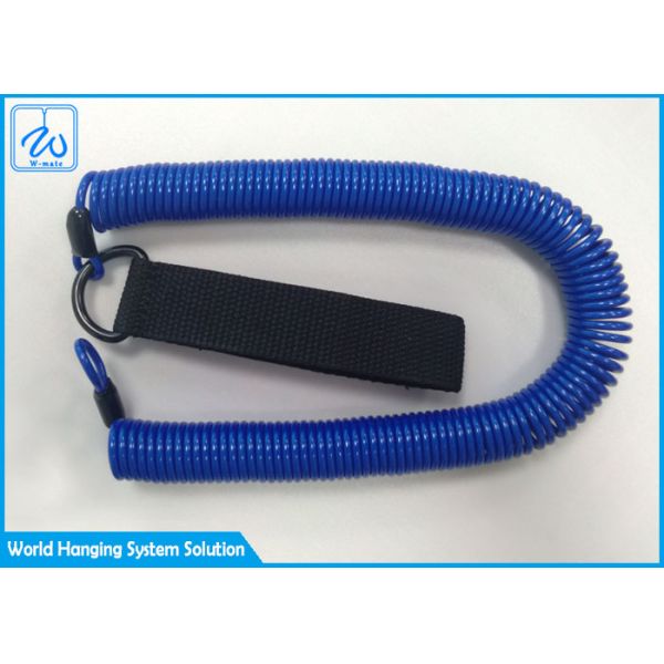 Lanyards Fishing Tool Pole Safety Coil Lanyard Retractable Wire Inside Tup Cover