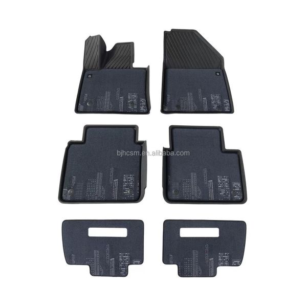 Full Set ZEEKR X Luxury TPE Floor Mat Camo Forest Design Style for Maximum Protection