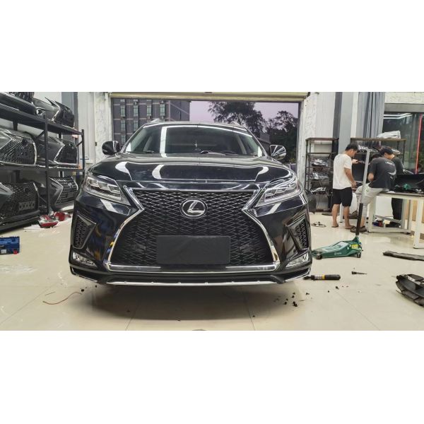 2020 Style Upgraded Car Accessories Body Kit Front Bumper Headlight Grille for Lexus RX 270 300 350 2009-2015