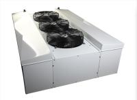 Evaporador de refrigeração do vento lateral ar fundido dobro de poupança de energia eficiente para a sala fria industrial da refrigeração