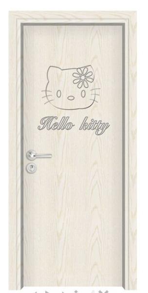 AB-GM8091 children cartoon PVC-MDF interior room door