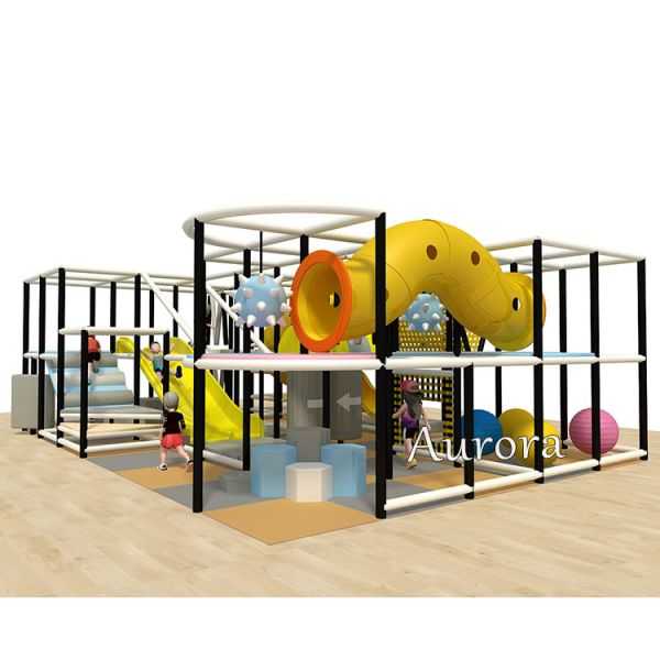 Soft Play Equipment Indoor Playground Marine Theme Trampoline Equipment