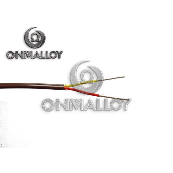 2x0.5mm² Cross Section NiCr/NiAl Alloy Wire Thermocouple Extension Cable Type K