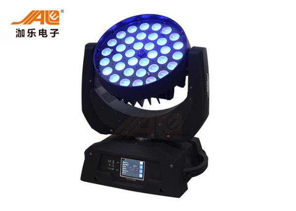 Hot Sale 36pcs 18w RGBWA UV 6in1 Led Zoom Moving head wash light