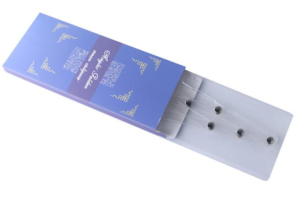 Microblading Divider 4 Prong Acrylic Golden Mean Calipers For Perfect Eyebrow Shape