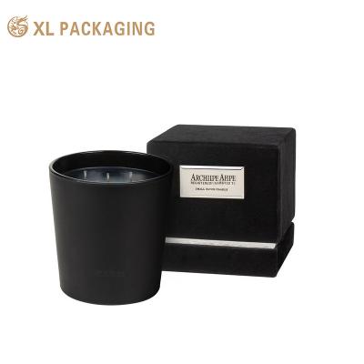 Caixa de Candelas de Luxo Capa Perfume Craft Especial Candelas Abertas Caixa de Embalagem Com Logotipo
