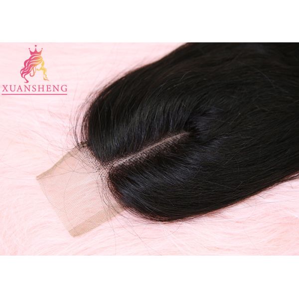 Cuticle Aligned Virgin Brazilian Body Wave Hair 2*6 Transparents Lace