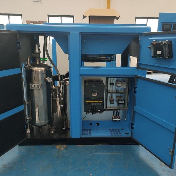 Normal Pressure Oil Free Screw Air Compressor Water Lubricated
