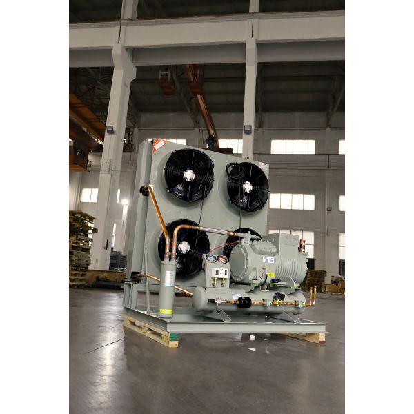 8P 380V H-Type Air Cooled Condensing Unit | High Efficiency for Industrial Cold Room & Freezer Refrigeration. 8HP 10 HP 30 HP