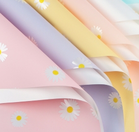 Waterproof floral materials are as fresh as your flower wrapping paper