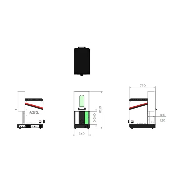 Bench Top Sealed Laser Punching Machine