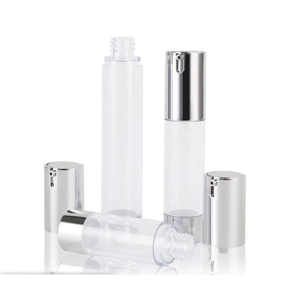 Оптовый Slik-экран 30ml 50ml 100ml печатая бутылку ясной сыворотки безвоздушную со спрейером насоса