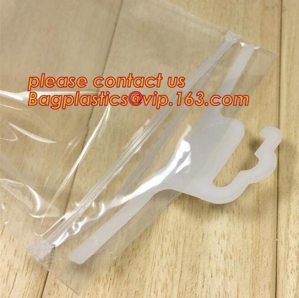 Shirt Packaging Bags, Hanger Frosted Bags, Packaging Bag Hook Hanger Bag Underwear Shirt Bag