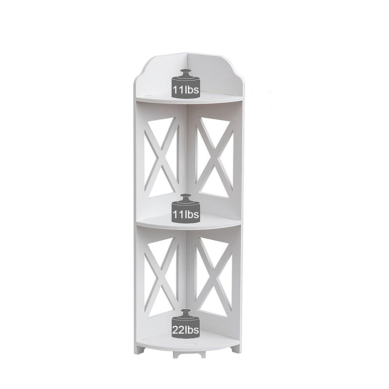 Living Room Storage Corner Shelf Flower Shelf Bathroom Bathroom Bedroom Bedside Triangle Storage Floor Shelf