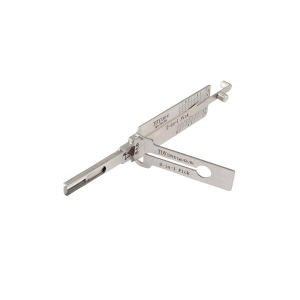 Lishi 2 In 1 Auto Lock Pick car unlock TOY2014 TOY2018 TOY2 for Toyota Japan