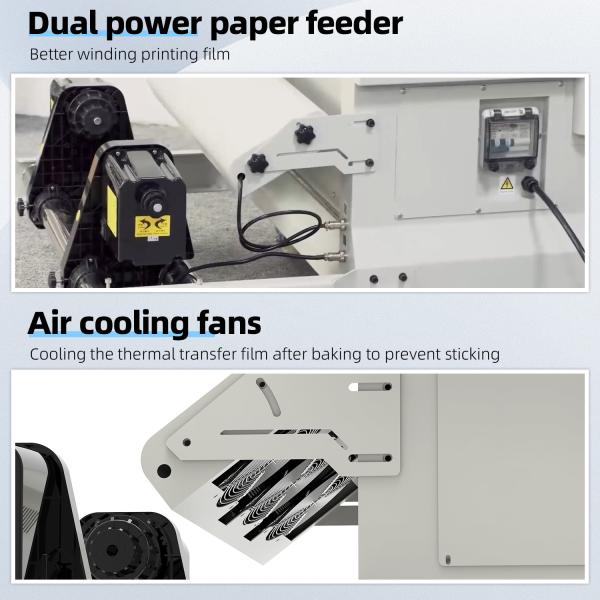 Impressora de impressora DTF de 80 cm para I3200