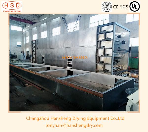 Industrial Conveyor Mesh Belt Systems Dryer Machine for Fresh Hemp Leaves Dewatering