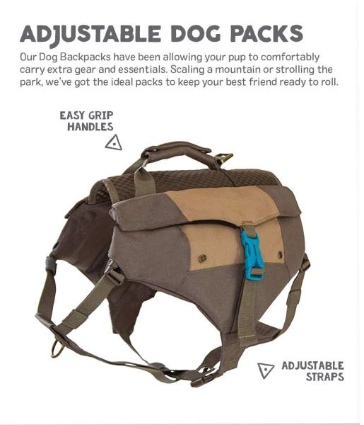 Lightweight Anti Pull Dog Harness , Reflective Dog Vest Urban Hiking Backpack