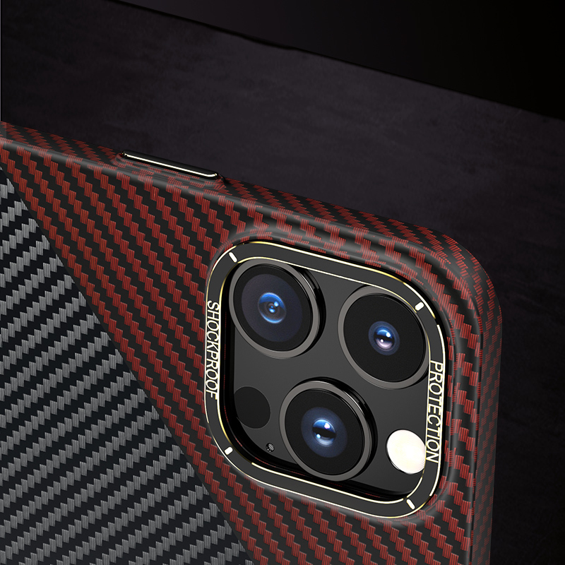 Carbon Fiber Phone Case for Iphone 15 Tpu Pc Anti Drop Cases Real Fibre Proof Multicolor Forged Mobile Texture Custom Sjk379
