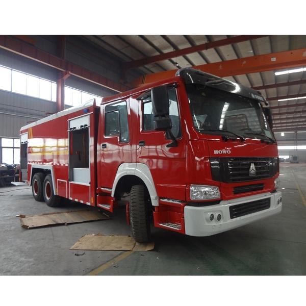 SINOTRUK Fire Service Truck 4x2 12000l Water Foam Tank Truck Single Cabin