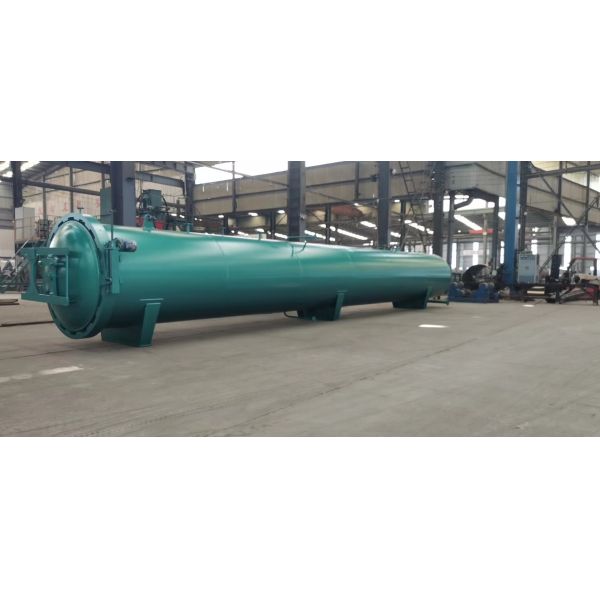 CE SGS Automatic Impregnation Autoclave 6m3 Wood Autoclave