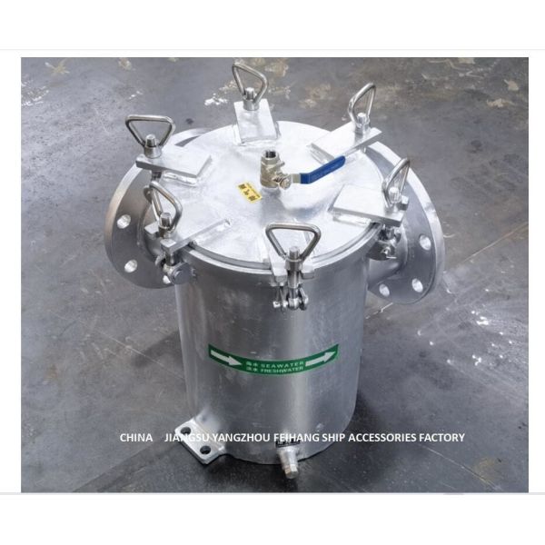 Marine Sea water Filter For Daily Fresh Water Pump AS150 CB/T497-2012 Carbon Steel Galvanized Stainless Steel Filter