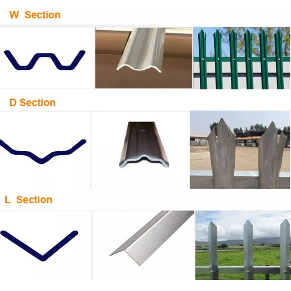 Трубчатый палисад безопасностью ограждая электрически сваренную стальную плоскую штангу для железнодорожной линии