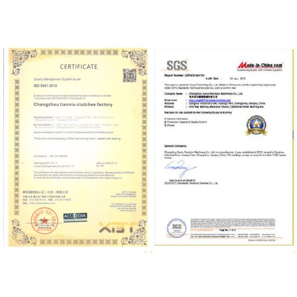 LD07 One Way Clutch Bearing 24mm 29.4Nm Torque