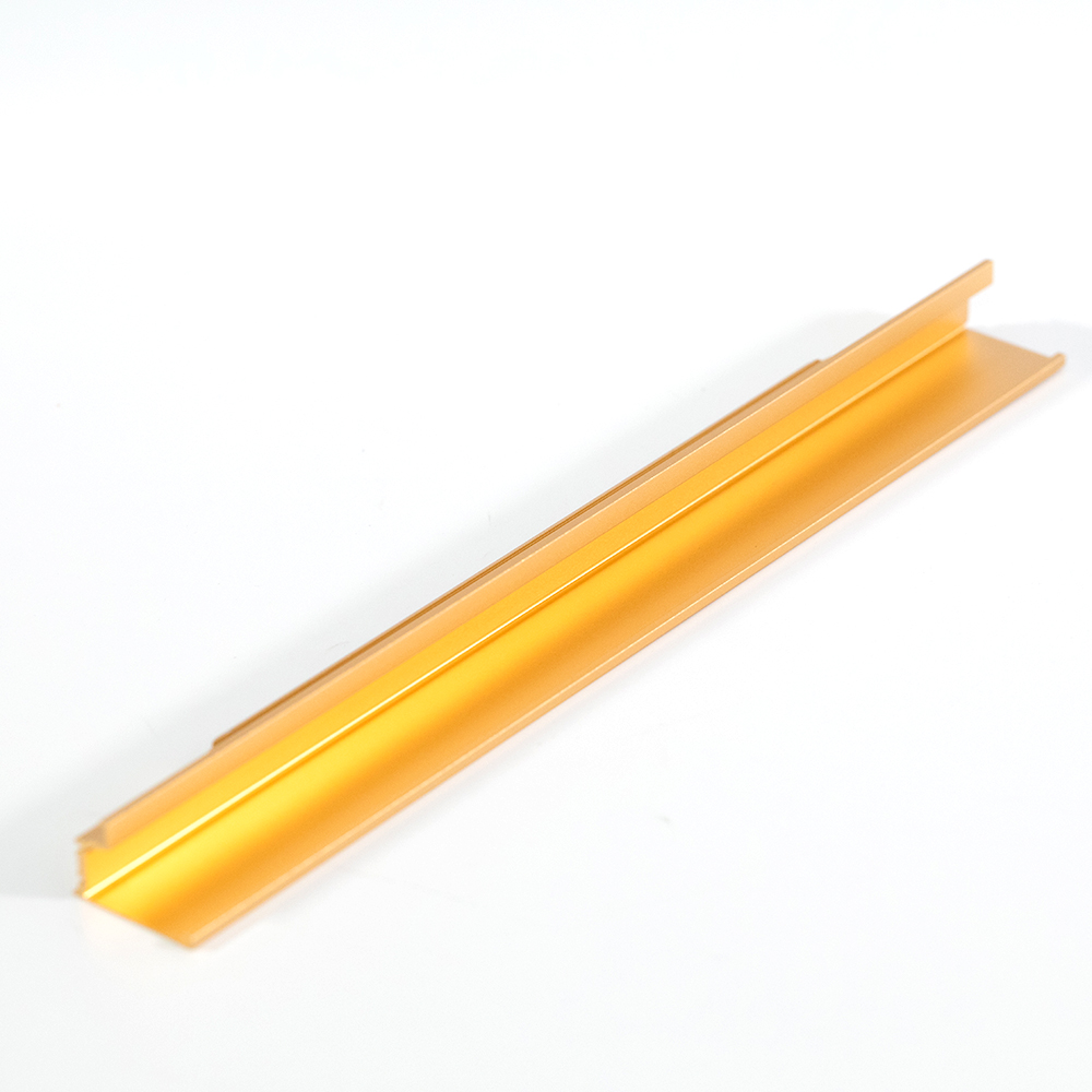Concealed Cabinet Handle, Large  L Shape Metal Finger Pull Invisible, Aluminium Kitchen Pulls mango