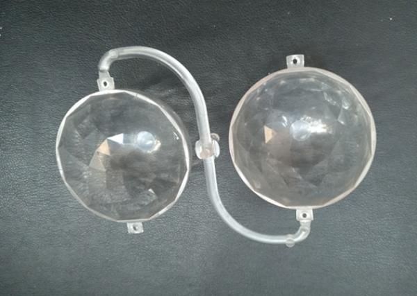 Transparent Light Cover Plastic Injection Parts PC Material Mirror Polishing Surface