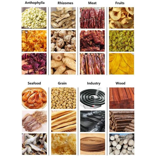 Máquina de secado de frutas y verduras con bomba de calor