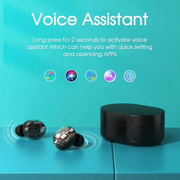 Handsfree Bluetooth 5.0 True Wireless Stereo Earbuds Earphones Headset