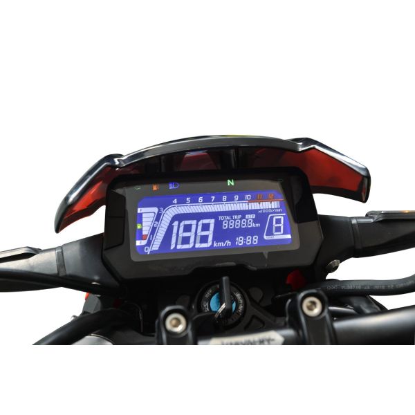 60V Super Moto Off-Road Motorcycles with Front 110/70-17 and Rear 140/70-17 Tyre Size