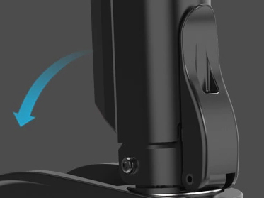 Lightweight Powerful Electric Scooter 250W Li Ion Battery 100KG Max Load