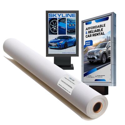 Underground Subway LED Light Box Backlit Textile 170gsm Fabric Roll